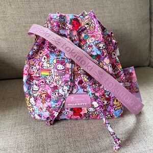 NWT- tokidoki x Hello Kitty 50th Anniversary Birthday Bash Bucket Bag